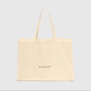 Gucci Large Canvas Tote Bag